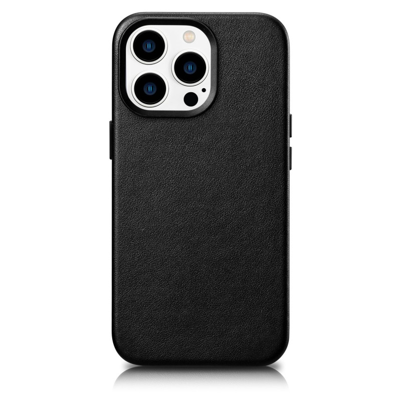 Natūralios odos dėklas iPhone 14 Pro Max MagSafe Case Leather, juodas
Natūralios odos dėklas iPhone 14 Pro Max MagSafe Case Leather, juodas