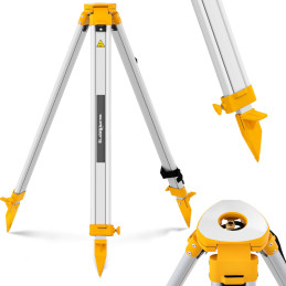 Geodezinis trikojo trikojis nivelytuvui - nuo 105 cm iki 165 cm