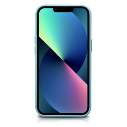 
„iPhone 14 Pro Max“ magnetinis odinis dėklas su žalios spalvos „MagSafe Litchi Premium“ odiniu dėklu
