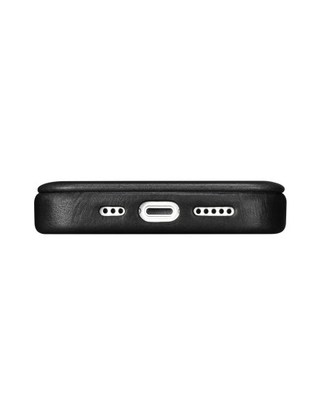 „iPhone 14 Pro“ magnetinis atverčiamas dėklas „MagSafe CE Oil Wax Premium Leather Black“.
 
„iPhone 14 Pro“ magnetinis atverčiamas dėklas „MagSafe CE Oil Wax Premium Leather Black“.
