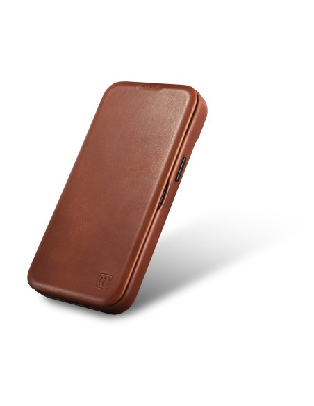 „iPhone 14 Plus“ magnetinis atverčiamas odinis dėklas „MagSafe CE Oil Wax Premium Leather Brown“.
 
„iPhone 14 Plus“ magnetinis atverčiamas odinis dėklas „MagSafe CE Oil Wax Premium Leather Brown“.
