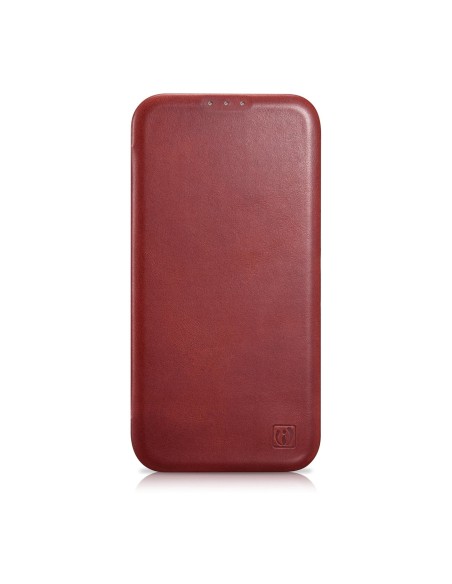 „iPhone 14 Pro Max“ odinis dėklas su apverčiamu magnetiniu „MagSafe CE“ alyvos vašku „Premium Leather Burgundy“
 
„iPhone 14 Pro Max“ odinis dėklas su apverčiamu magnetiniu „MagSafe CE“ alyvos vašku „Premium Leather Burgundy“