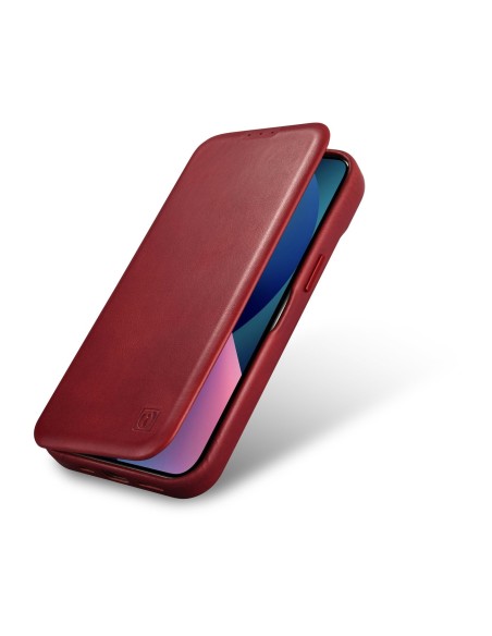 „iPhone 14 Pro Max“ odinis dėklas su apverčiamu magnetiniu „MagSafe CE“ alyvos vašku „Premium Leather Burgundy“
 
„iPhone 14 Pro Max“ odinis dėklas su apverčiamu magnetiniu „MagSafe CE“ alyvos vašku „Premium Leather Burgundy“
