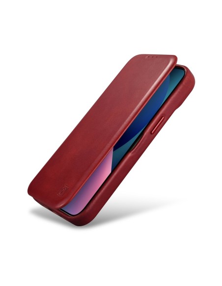 „iPhone 14 Pro Max“ odinis dėklas su apverčiamu magnetiniu „MagSafe CE“ alyvos vašku „Premium Leather Burgundy“
 
„iPhone 14 Pro Max“ odinis dėklas su apverčiamu magnetiniu „MagSafe CE“ alyvos vašku „Premium Leather Burgundy“