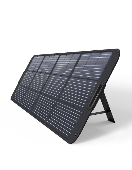 Saulės saulės įkroviklis 200W nešiojamas saulės skydelis juodas Saulės saulės įkroviklis 200W nešiojamas saulės skydelis juodas