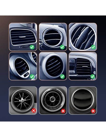 Magnetinis automobilio laikiklis orlaidei sidabrinis Magnetinis automobilio laikiklis orlaidei sidabrinis