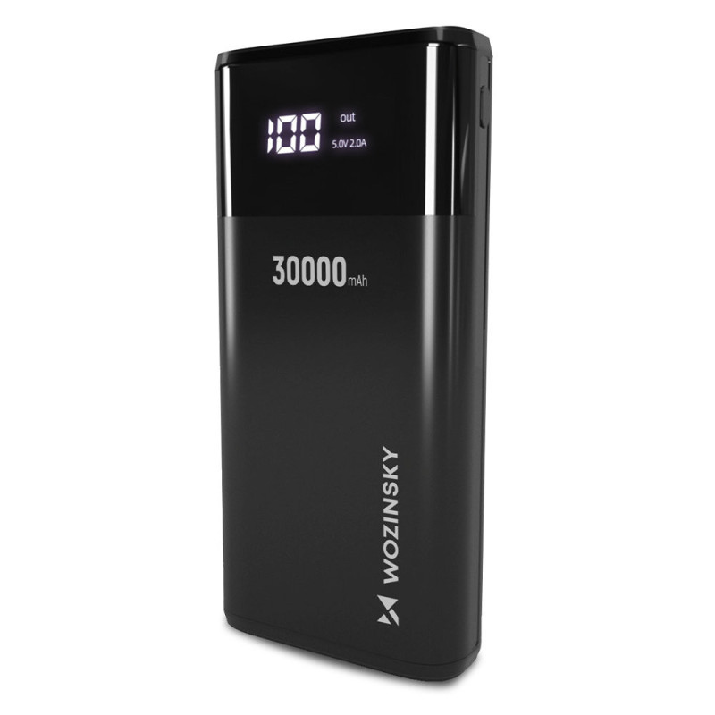 Powerbank 30000mAh Li-Po 4 x USB su LCD ekranu...