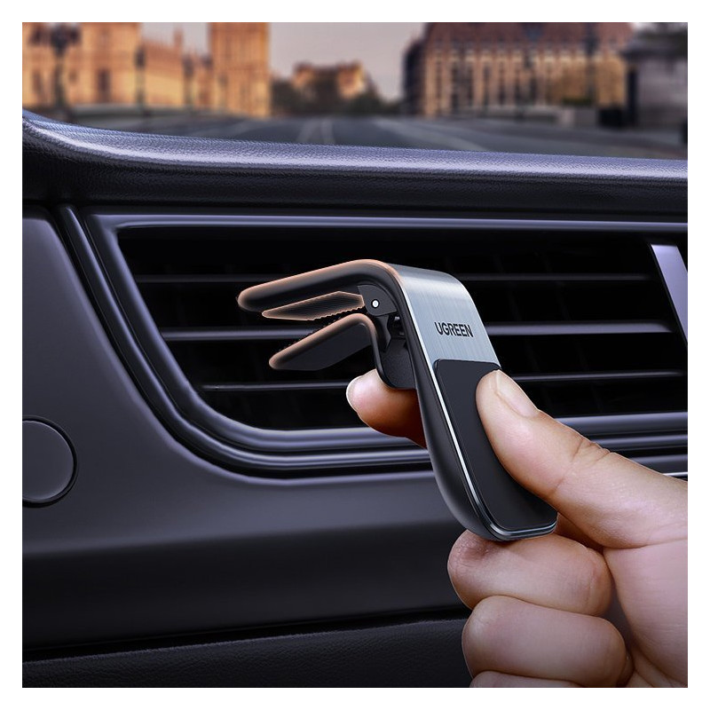 Magnetinis automobilio laikiklis orlaidei sidabrinis