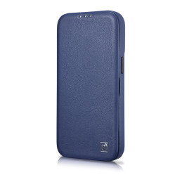 
Odinis dėklas iPhone 14 Pro Max su magnetiniu atvartu MagSafe CE Premium Leather mėlynas
