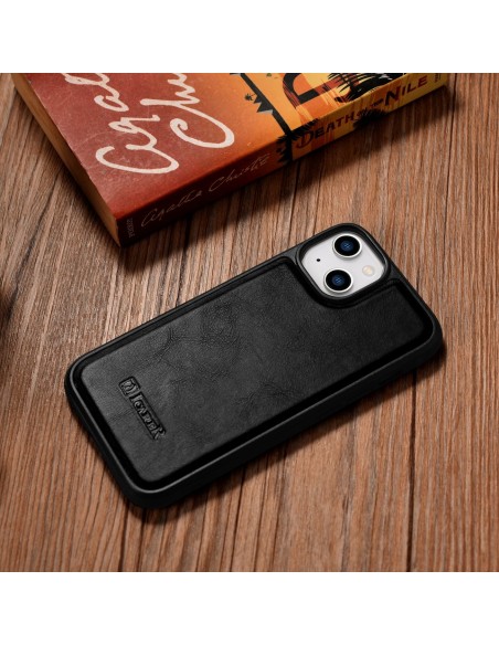 Natūralia oda aptrauktas dėklas skirtas iPhone 14 Plus Leather Oil Wax juodas
 
Natūralia oda aptrauktas dėklas skirtas iPhone 14 Plus Leather Oil Wax juodas