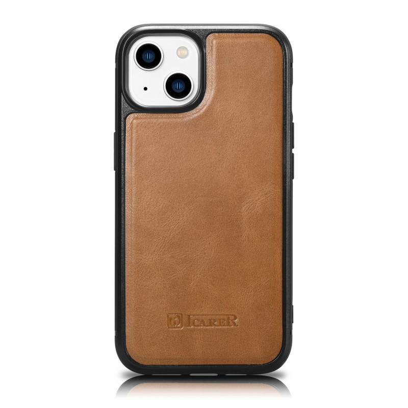Natūralios odos dėklas skirtas iPhone 14 Plus Leather Oil Wax, šviesiai rudas
Natūralios odos dėklas skirtas iPhone 14 Plus Leather Oil Wax, šviesiai rudas