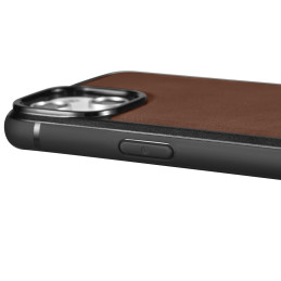 
Natūralios odos dėklas skirtas iPhone 14 Pro Max Leather Oil Wax tamsiai rudas
