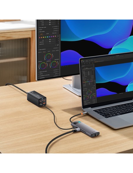 8 viename HUB adapteris StarJoy USB-C į USB-C PD 3x USB-A HDMI RJ-45 SD TF pilka
 
8 viename HUB adapteris StarJoy USB-C į USB-C PD 3x USB-A HDMI RJ-45 SD TF pilka