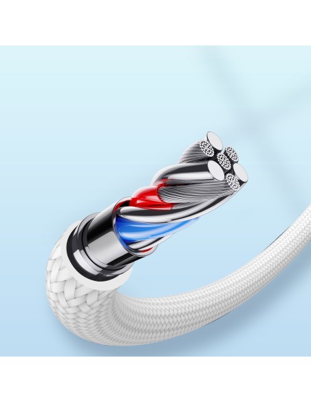 USB-C – žaibo kabelis su LED indikatoriumi 20W A10 Serija 1,2 m baltas
 
USB-C – žaibo kabelis su LED indikatoriumi 20W A10 Serija 1,2 m baltas