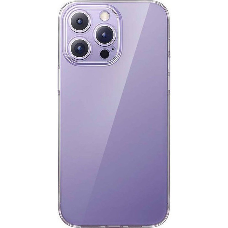 
Dėklas iPhone 14 Pro plonu dangteliu Simple 2 Case skaidrus
