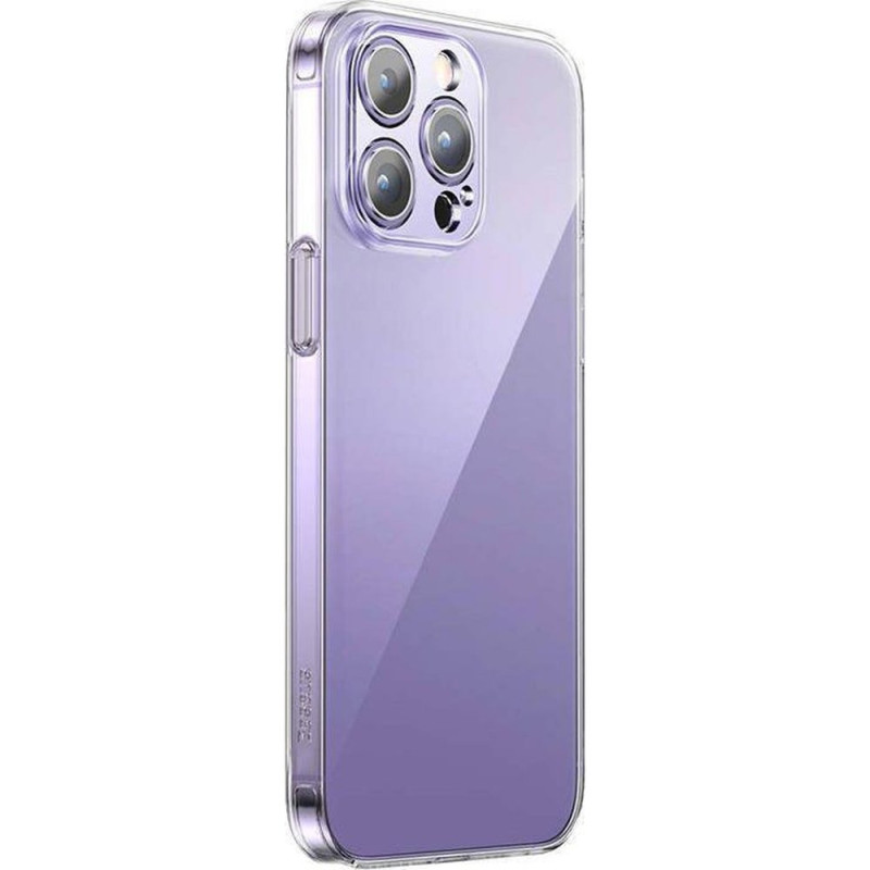 Dėklas iPhone 14 Pro plonu dangteliu Simple 2 Case skaidrus