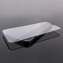 
SET 2x viso ekrano grūdintas stiklas su rėmeliu iPhone 15 Pro Max, juodas
