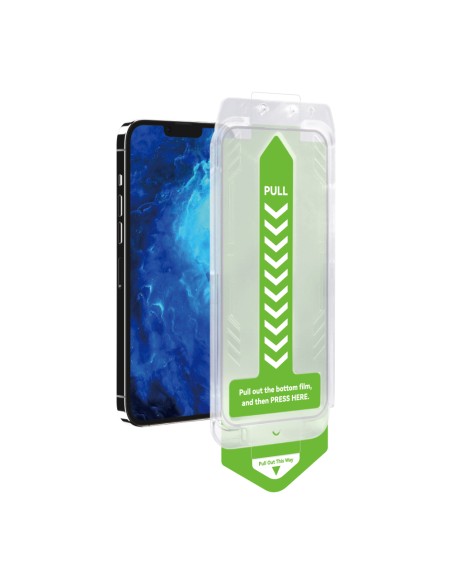 
9H grūdintas stiklas su tvirtinimo rėmeliu iPhone 14 Pro Premium Glass, juodas
