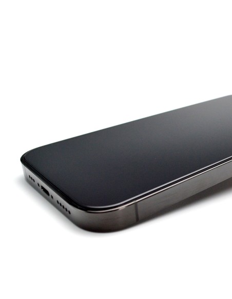 
9H grūdintas stiklas su tvirtinimo rėmeliu iPhone 14 Pro Premium Glass, juodas
