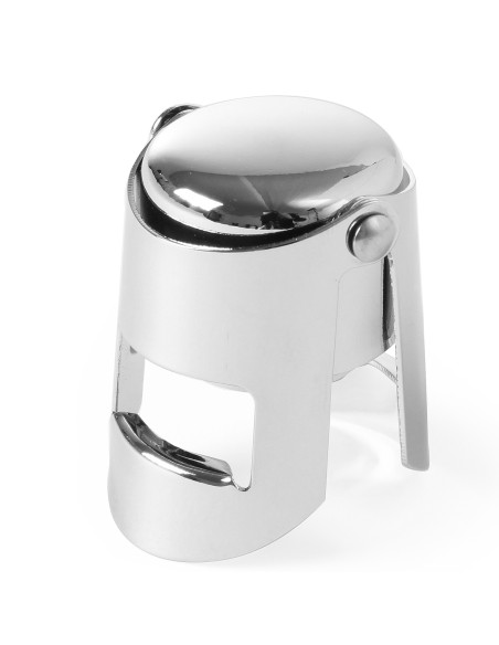 Plieninis šampano butelio kamštis - Hendi 595589