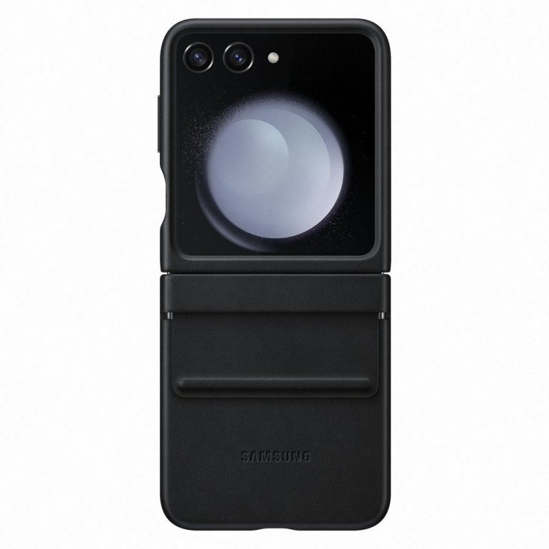 Odinis dėklas Samsung Galaxy Z Flip 5, juodas
Odinis dėklas Samsung Galaxy Z Flip 5, juodas