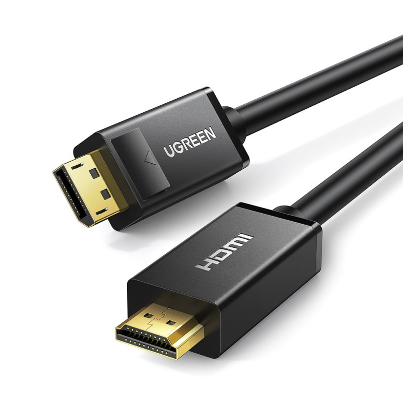 DisplayPort – HDMI 4K HDR 3D kabelis, 3 m, juodas
DisplayPort – HDMI 4K HDR 3D kabelis, 3 m, juodas