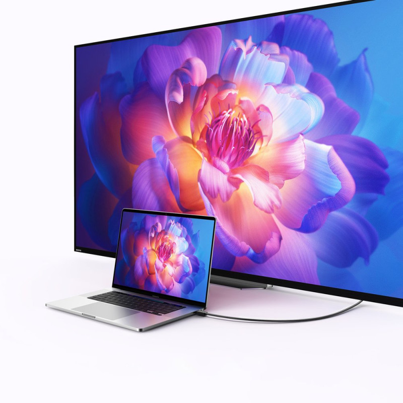 DisplayPort – HDMI 4K HDR 3D kabelis, 3 m, juodas