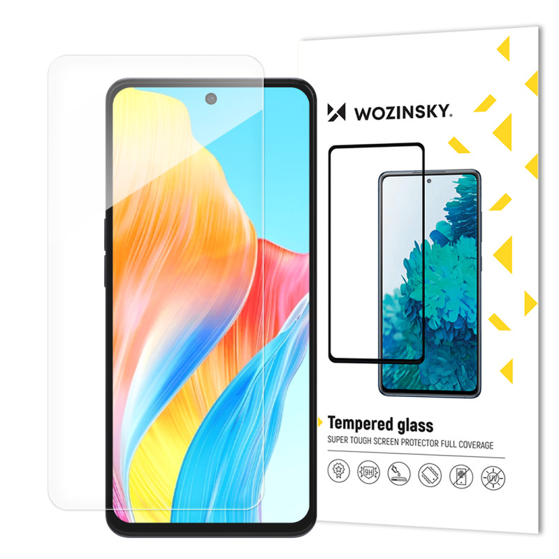 Patvarus grūdintas stiklas plokščiam ekranui su rėmeliu Oppo A98 5G, juodas
Patvarus grūdintas stiklas plokščiam ekranui su rėmeliu Oppo A98 5G, juodas