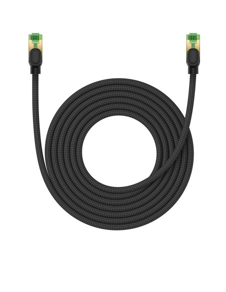 
Greitas LAN RJ45 cat.8 40Gbps pintas tinklo kabelis, 5 m, juodas
