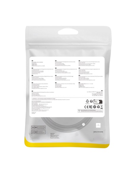 RJ45 Ethernet didelės spartos kat.8 40Gbps LAN LAN kabelis 1m juodas
 
RJ45 Ethernet didelės spartos kat.8 40Gbps LAN LAN kabelis 1m juodas