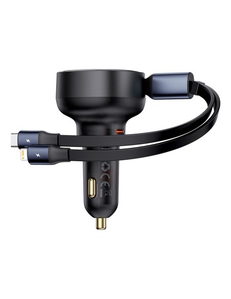 Automobilinis įkroviklis su USB-C ir ištraukiamu USB-C laidu iPhone 60W, juodas
 
Automobilinis įkroviklis su USB-C ir ištraukiamu USB-C laidu iPhone 60W, juodas