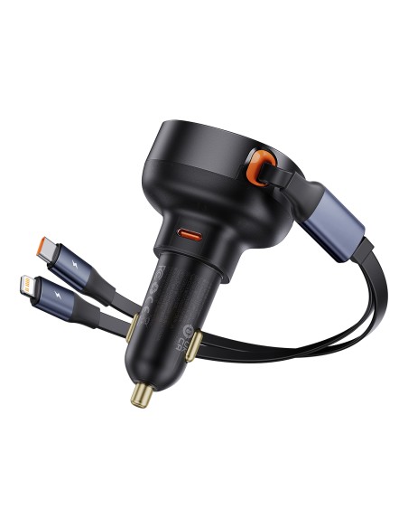 Automobilinis įkroviklis su USB-C ir ištraukiamu USB-C laidu iPhone 60W, juodas
 
Automobilinis įkroviklis su USB-C ir ištraukiamu USB-C laidu iPhone 60W, juodas
