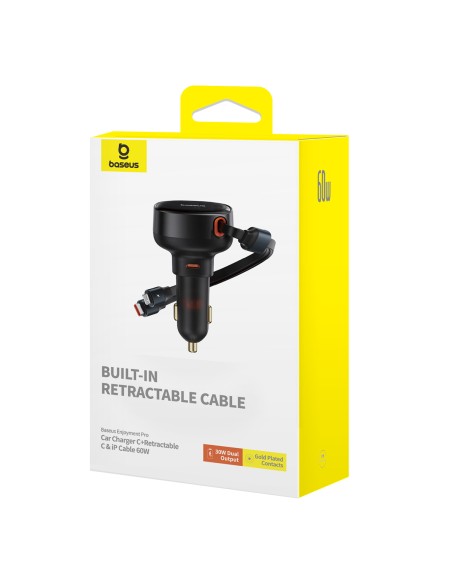 Automobilinis įkroviklis su USB-C ir ištraukiamu USB-C laidu iPhone 60W, juodas
 
Automobilinis įkroviklis su USB-C ir ištraukiamu USB-C laidu iPhone 60W, juodas