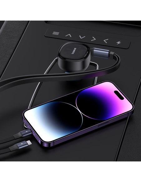 Automobilinis įkroviklis su USB-C ir ištraukiamu USB-C laidu iPhone 60W, juodas
 
Automobilinis įkroviklis su USB-C ir ištraukiamu USB-C laidu iPhone 60W, juodas