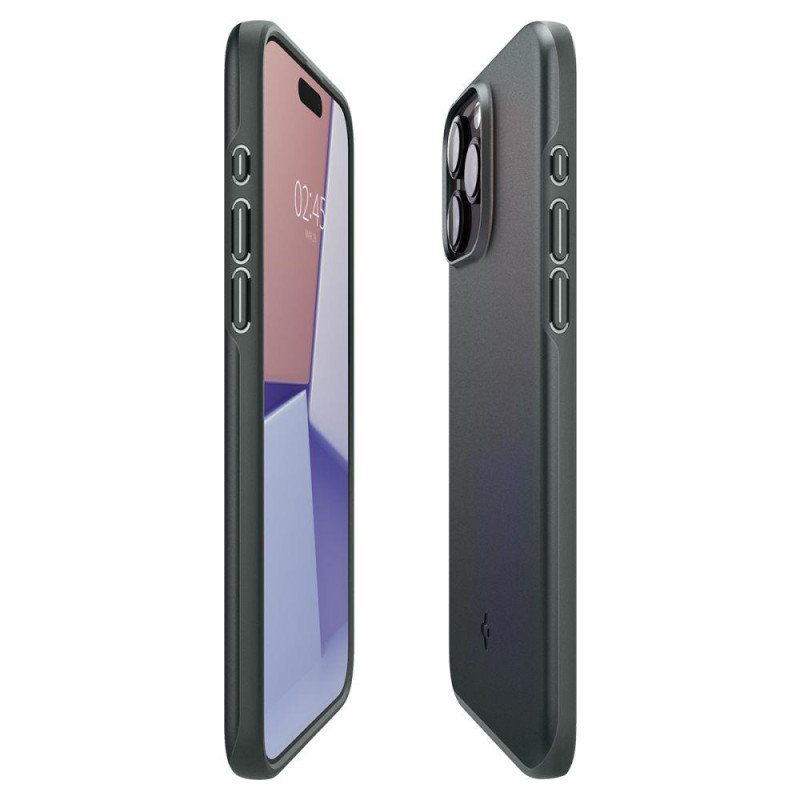 
Apsauginis dėklas iPhone 15 Pro Thin Fit žalias
