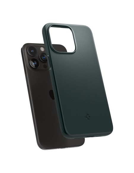 
Apsauginis dėklas iPhone 15 Pro Thin Fit žalias
