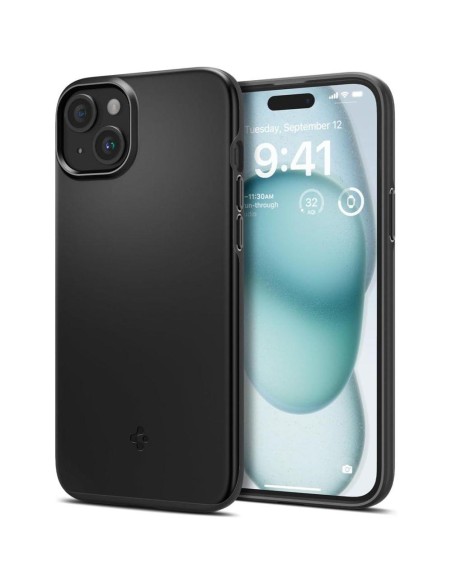 Apsauginis dėklas iPhone 15 Thin Fit, juodas
 
Apsauginis dėklas iPhone 15 Thin Fit, juodas