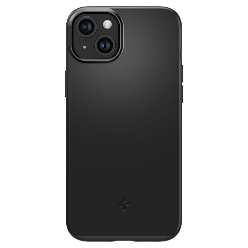 Apsauginis dėklas iPhone 15 Plus Thin Fit, juodas