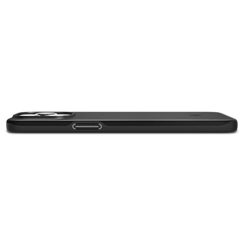 Apsauginis dėklas iPhone 15 Pro Thin Fit, juodas