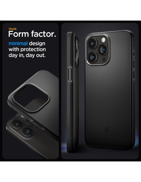 Apsauginis dėklas iPhone 15 Pro Thin Fit, juodas
 
Apsauginis dėklas iPhone 15 Pro Thin Fit, juodas