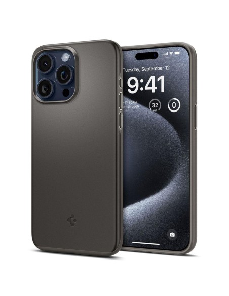 Apsauginis dėklas iPhone 15 Pro Thin Fit, pilkas
 
Apsauginis dėklas iPhone 15 Pro Thin Fit, pilkas
