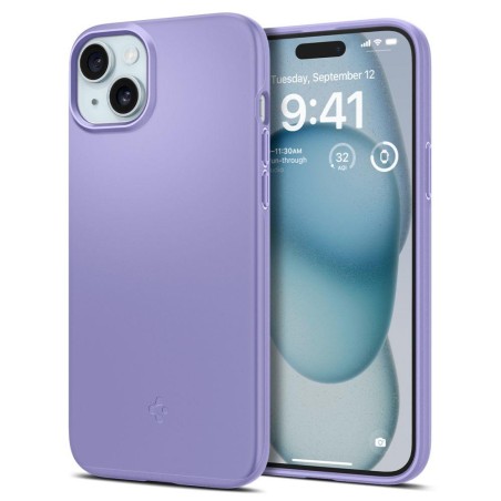 
Apsauginis dėklas iPhone 15 Thin Fit violetinis
