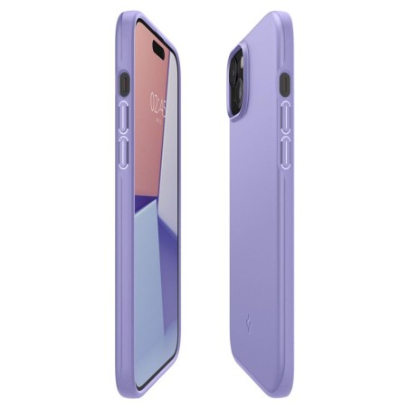 
Apsauginis dėklas iPhone 15 Thin Fit violetinis
