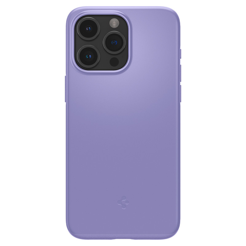 Apsauginis dėklas iPhone 15 Pro Thin Fit violetinis