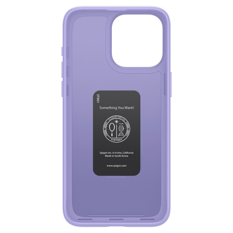Apsauginis dėklas iPhone 15 Pro Thin Fit violetinis