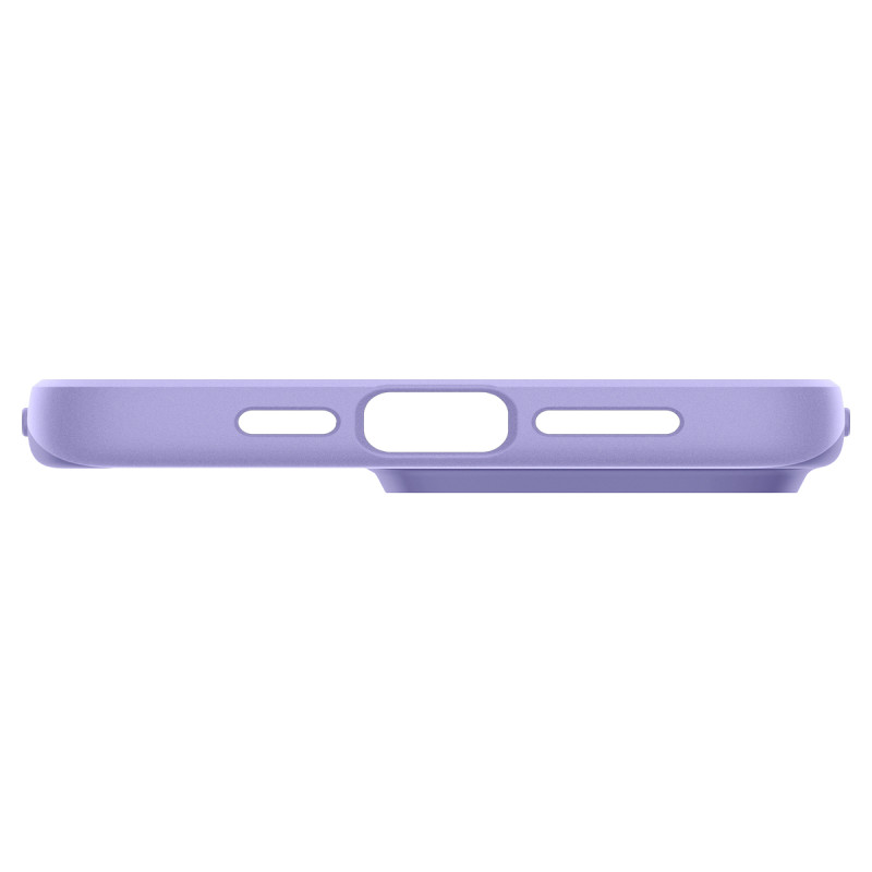 Apsauginis dėklas iPhone 15 Pro Thin Fit violetinis