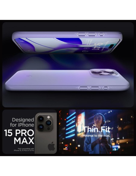 Etui ochronne do iPhone 15 Pro Max Thin Fit fioletowe
 
Etui ochronne do iPhone 15 Pro Max Thin Fit fioletowe
