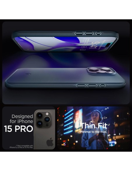Apsauginis dėklas iPhone 15 Pro Thin Fit, tamsiai mėlynas
 
Apsauginis dėklas iPhone 15 Pro Thin Fit, tamsiai mėlynas