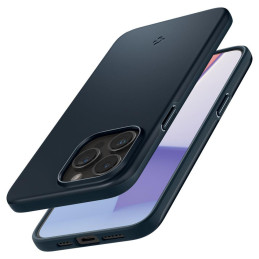 
Apsauginis dėklas iPhone 15 Pro Max Thin Fit, juodas metalas
