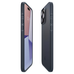 
Apsauginis dėklas iPhone 15 Pro Max Thin Fit, juodas metalas
